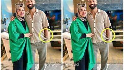ملاحظة في صورة محمد صلاح واخته